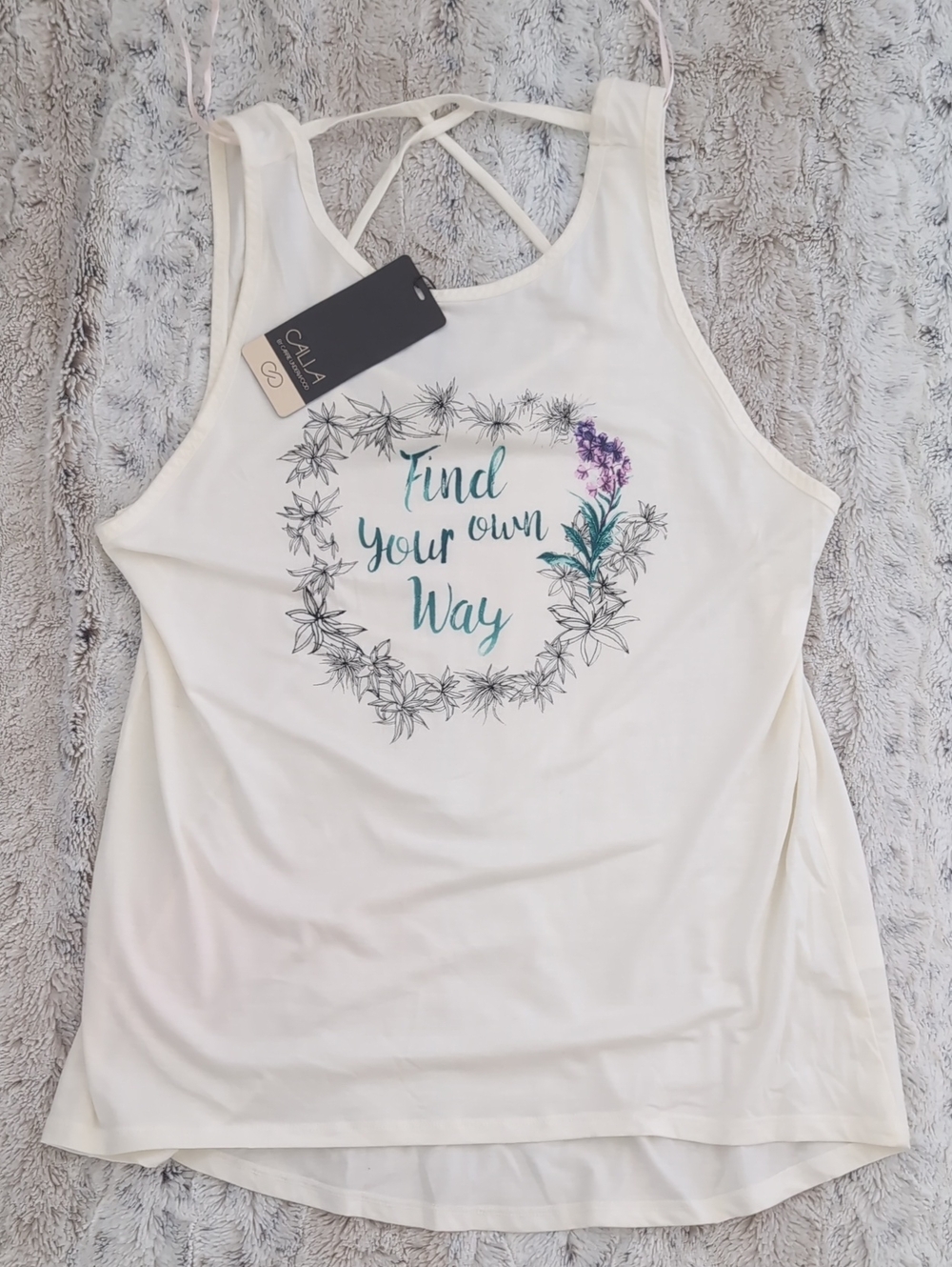 Calia Find Your Own Way Loop Back Tank